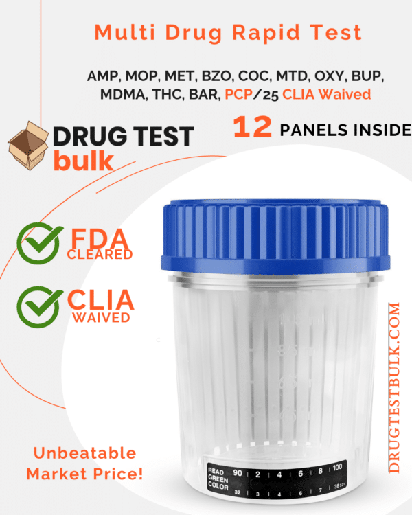 12 PANEL DRUG TEST CUP with PCP - Image 5