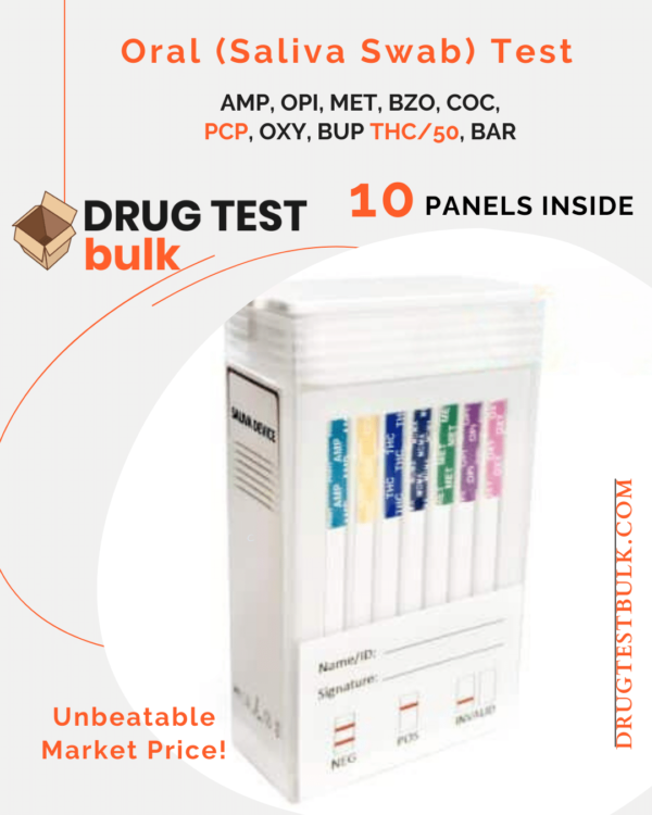 10 panel mouth swab drug test - Saliva Drug Test