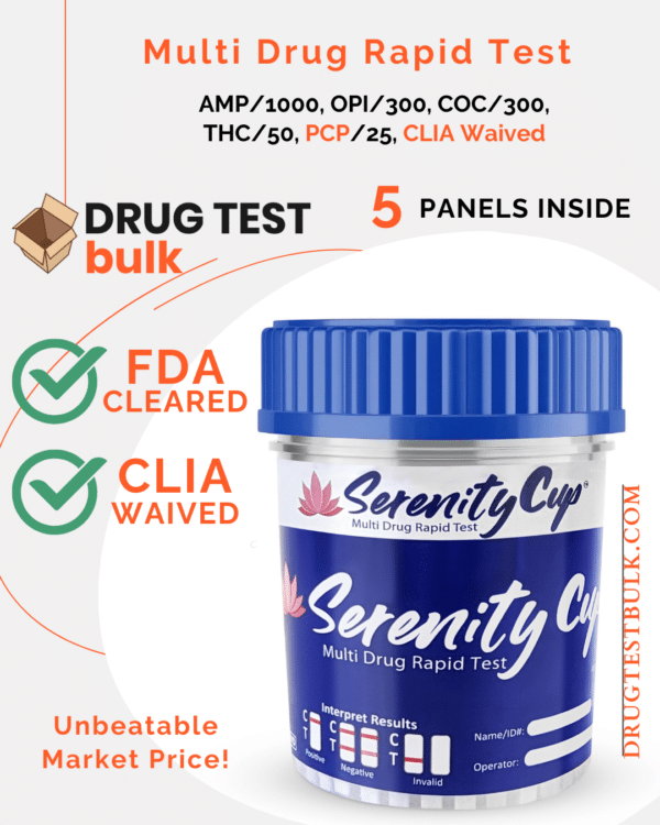 Bulk drug test solution